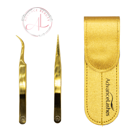 Classic Tweezers Set ⭐️ Straight+Curl | Advance Lashes