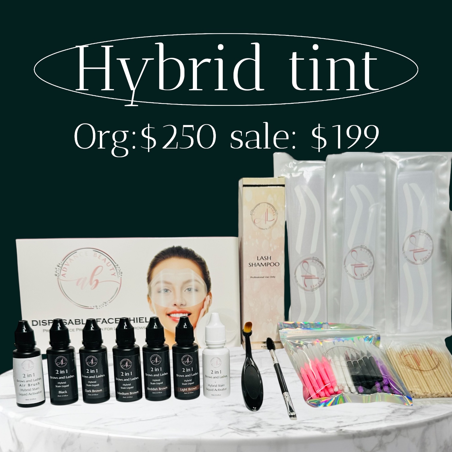 Hybrid Stain Liquid Tint - Combo Tinting Set